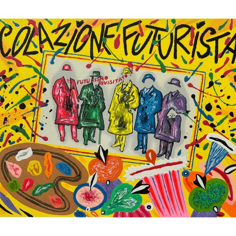 "Colazione Futurista" di Bruno Donzelli