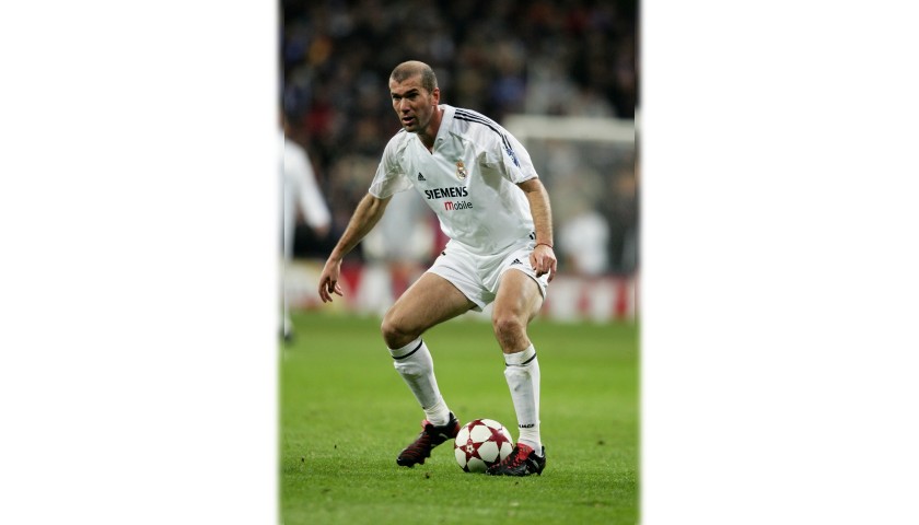 Zidane's Real Madrid Match Shirt, Last Match, 2006 - CharityStars