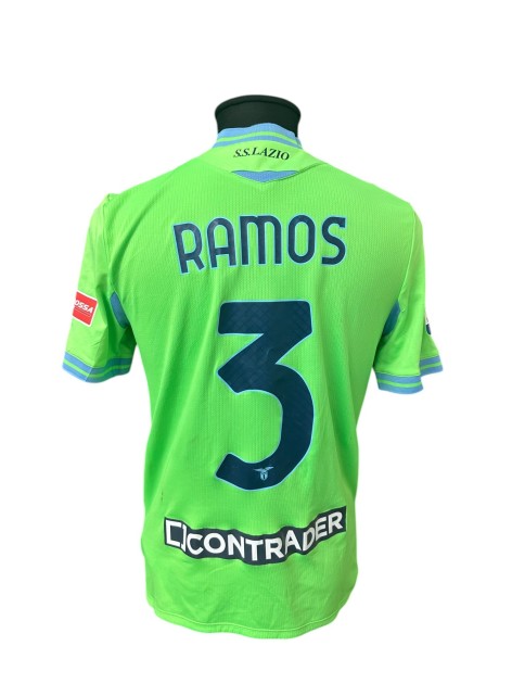 Ramos' Fiorentina vs Lazio Match-Worn Shirt, 2021