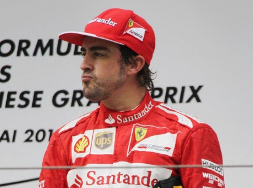 Fernando Alonso F1, Scuderia Ferrari F1, original signed baseball cap II.