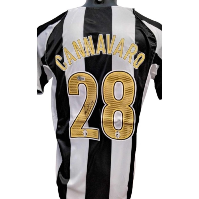 Cannavaro's Juventus replica Signed Shirt, 2004/05 