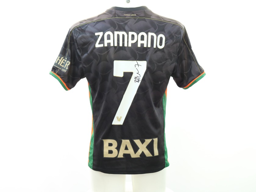 Maglia Zampano Unwashed Venezia vs Inter, 2025 - Autografata