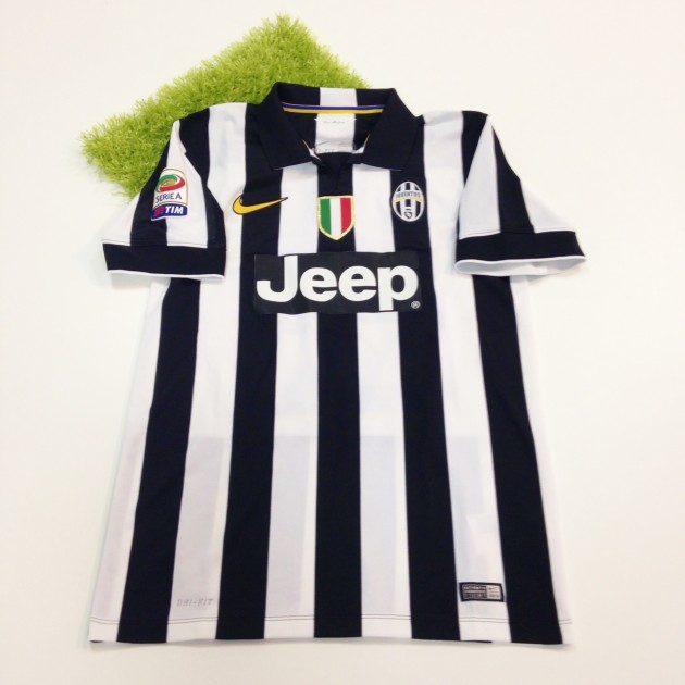 Vidal Juventus fanshop shirt, Serie A 2014/2015 - signed