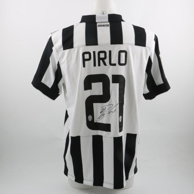 Maglia ufficiale Pirlo Juventus, Serie A 14/15 - autografata