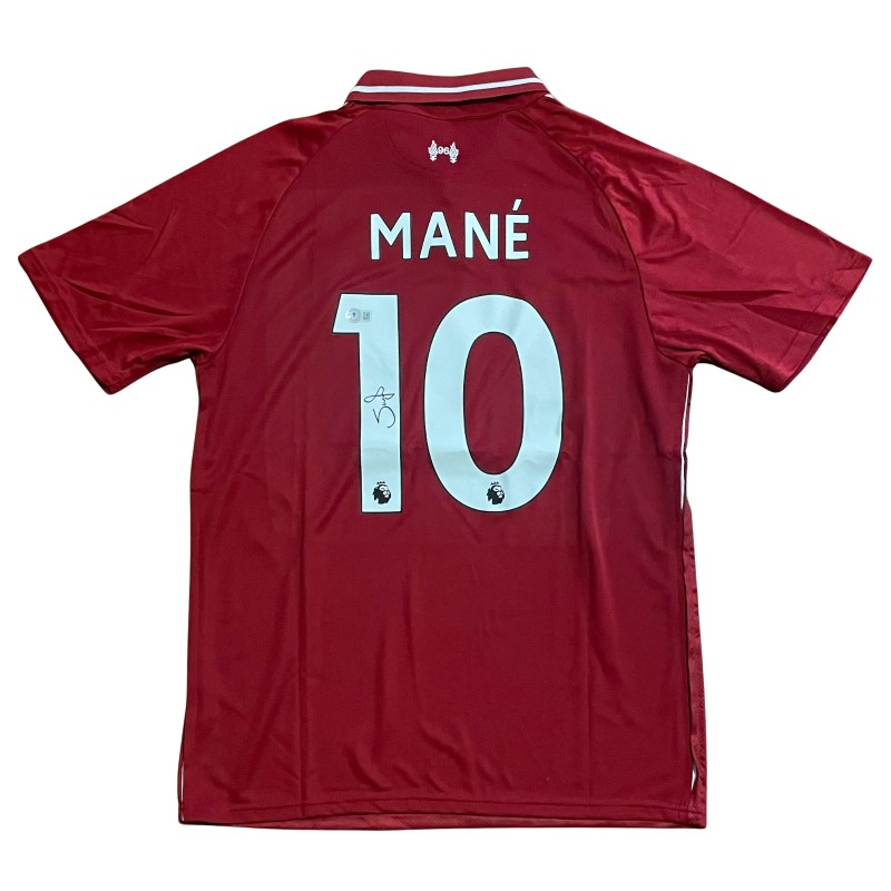 Sadio Mane's Liverpool FC 2018/19 Signed Replica Shirt