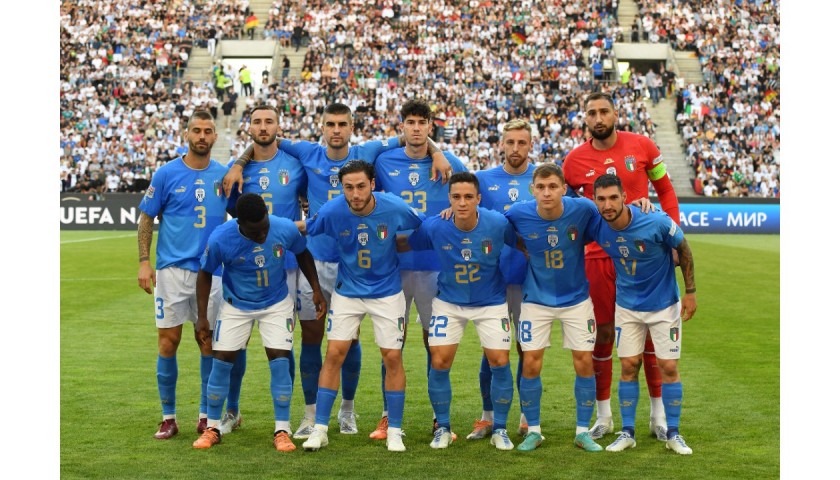 Pessina's Match Shirt, Germany-Italy 2022