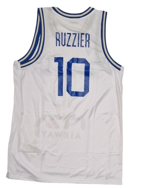 Michele Ruzzier's Italia Basket Match-Issued Jersey