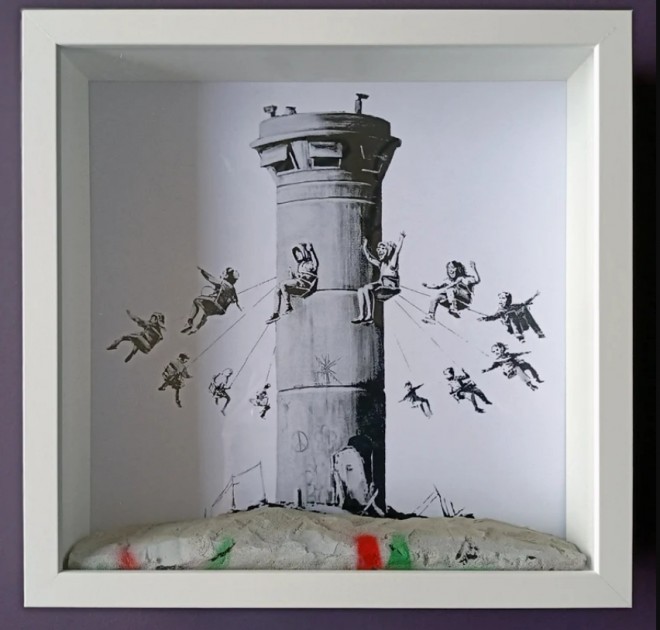 Original "Box Set" 1398  by Banksy