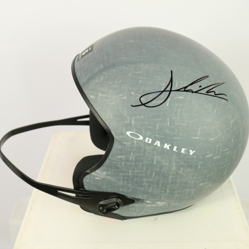 Oakley ski helmet signed by Lucas Braathen and Aleksander Kilde