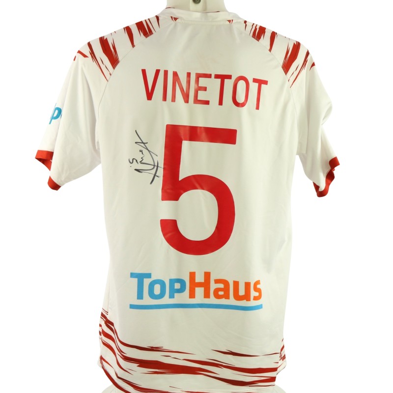 Vinetot's Unwashed Signed Shirt, Bari vs Sudtirol 2023