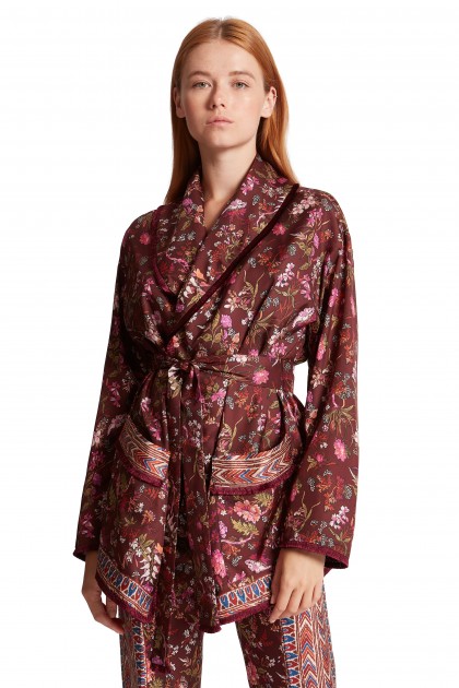F.R.S. - For Restless Sleepers Silk Jacket and Trouser Set