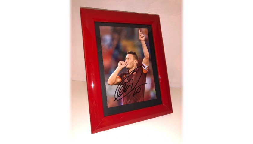 Francesco Totti Signed Photograph