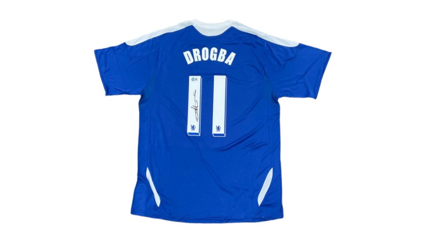 Drogba's Official Chelsea Signed Shirt, Champions League 2012
