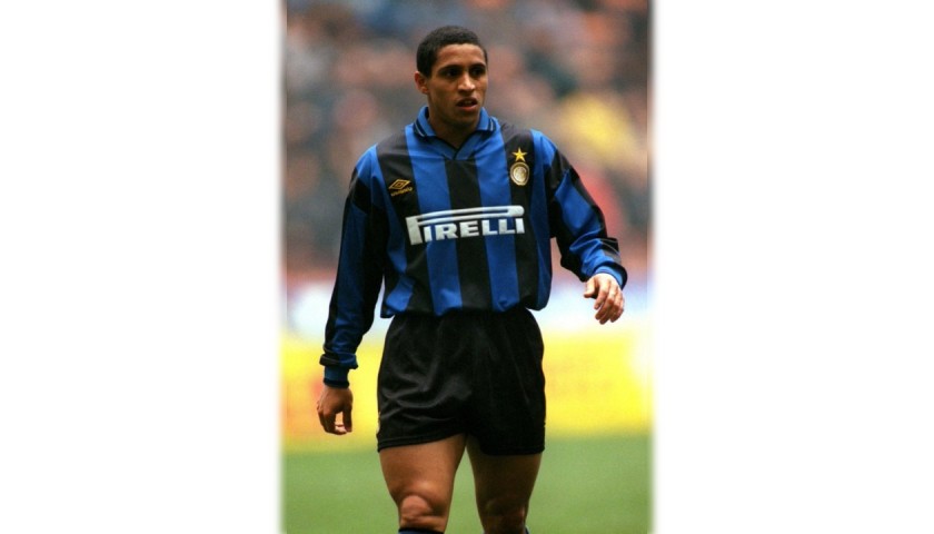 Roberto Carlos' Inter Match Shirt, 1995/96