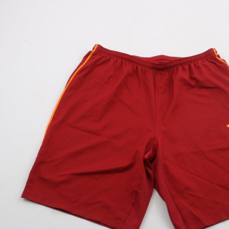 F.Melo Galatasaray shorts, issued/worn in 2012/2013 season