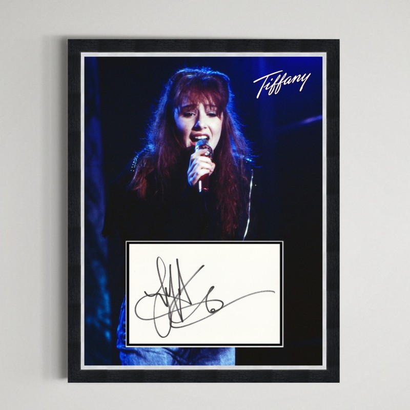 Tiffany Darwish Signed Display
