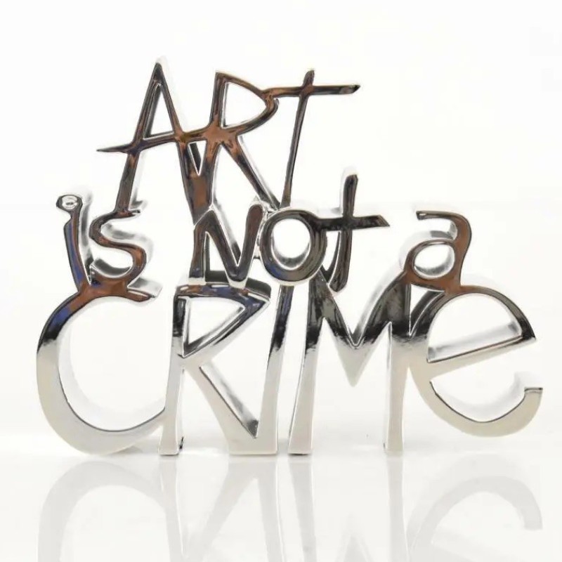  "Art is not a Crime" by Mr Brainwash