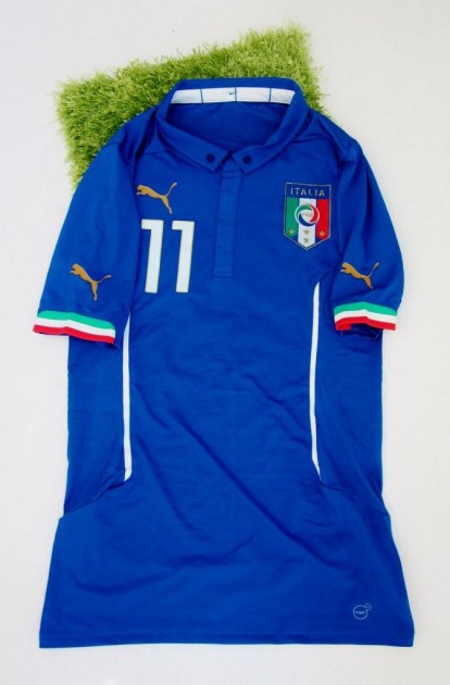 Cerci Italy official authentic shirt signed, Brazil 2014 - #celebriamolamaglia #vivoazzurro