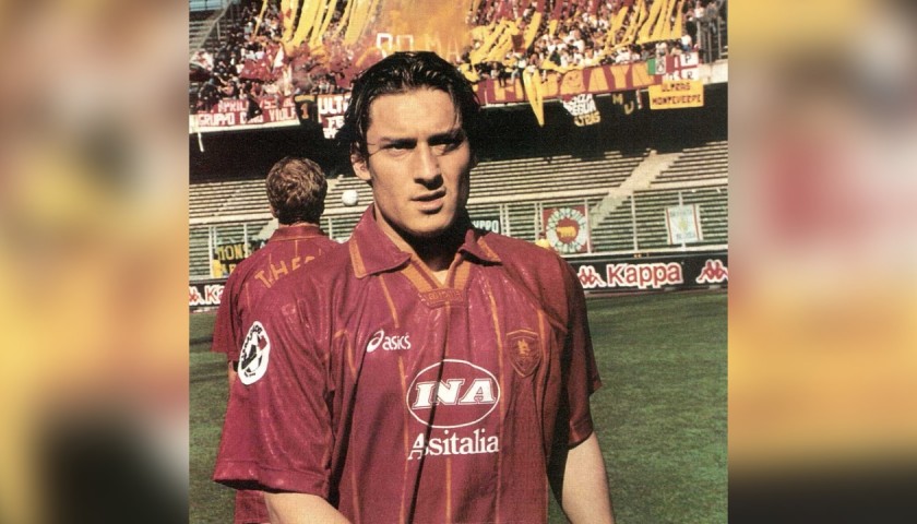 Totti's Official Roma Signed Shirt, 1996/97