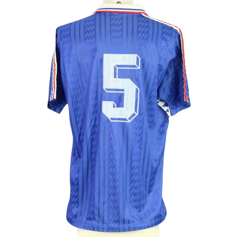 Leboeuf's Issued Shirt, France vs Azerbaijan 1995