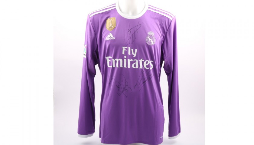 Ronaldo Official Real Madrid Shirt, 2016/17 - CharityStars