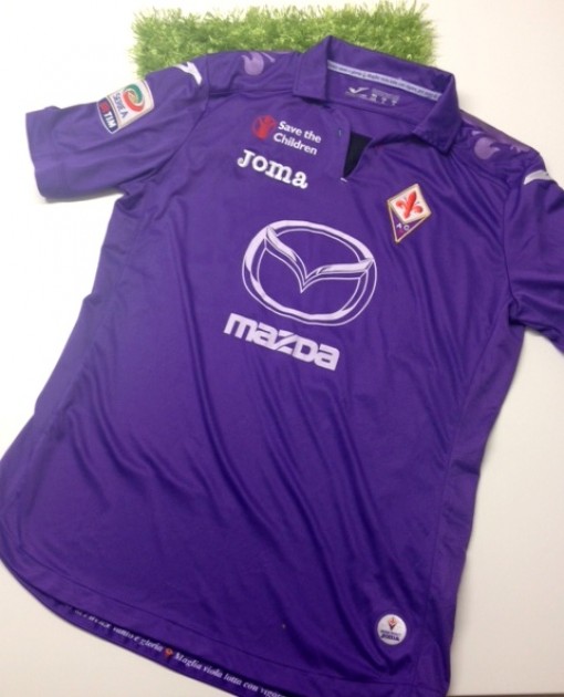 Maglia Fiorentina di Rossi autografata dalla squadra