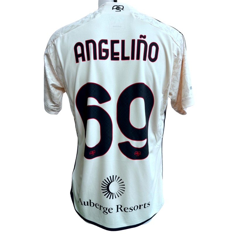 Maglia gara Angelino, Roma vs Lecce 2024
