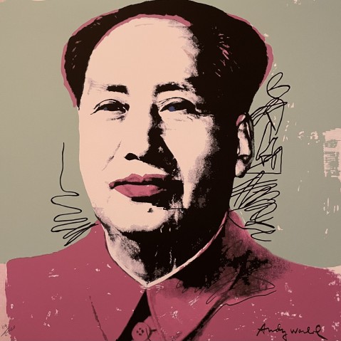 Andy Warhol "Mao" Signed CMOA