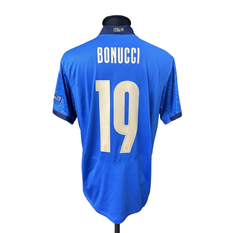 Bonucci's Issued Shirt, Italy vs England - Euro 2020 Final