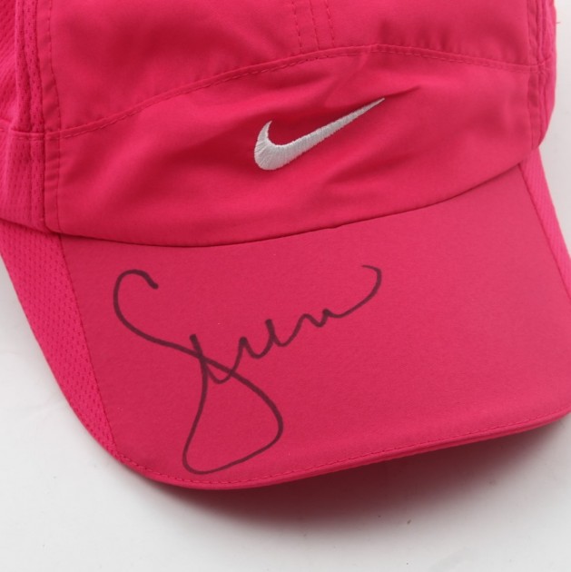 Original Nike hat, signed by Serena Williams