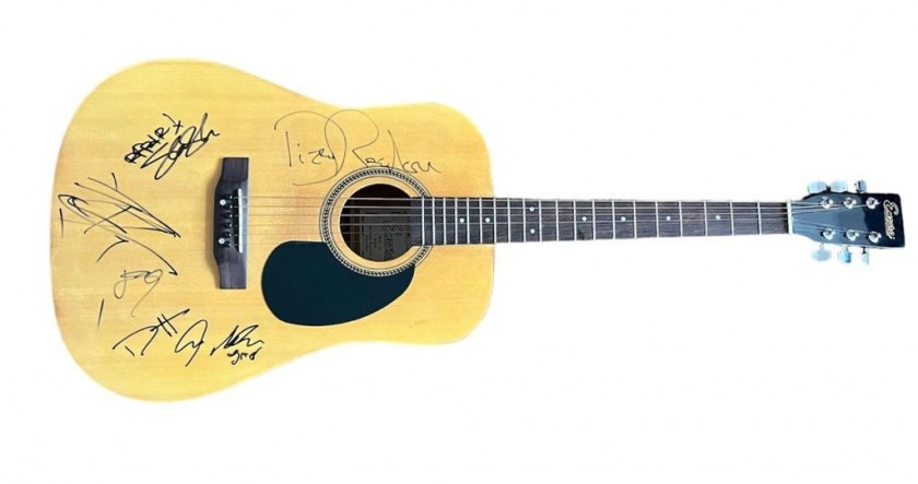 Guns N' Roses Signed Acoustic Guitar