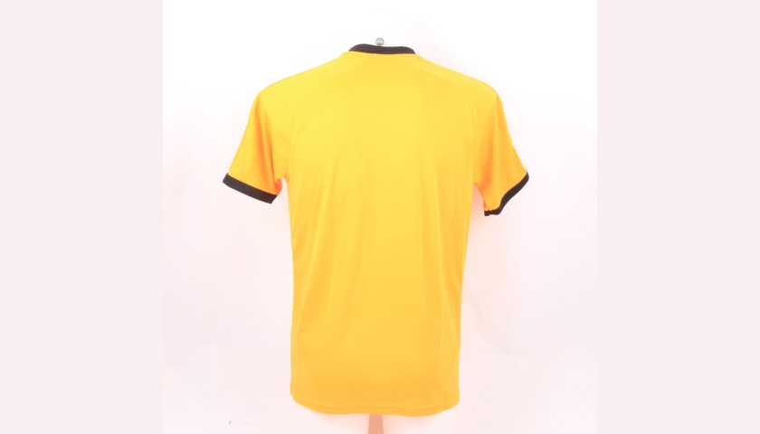 Kaka 10 Brazil Football Ringer T-shirt Yellow/green 