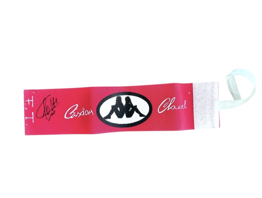 Totti's Signed Match-Worn Captain's Armband
