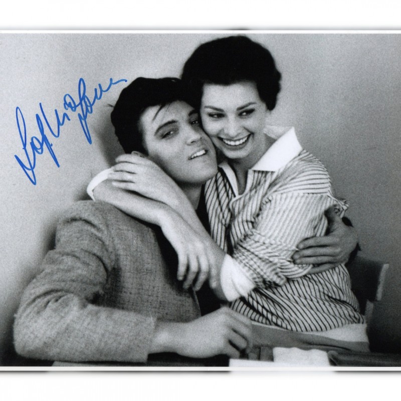 Sophia Loren Signed Photograph