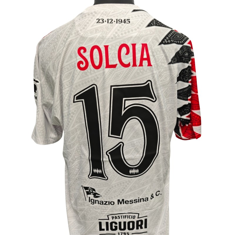 Solcia's Comemmorative Match-Worn Shirt + Shorts, Latina vs Sorrento 2026 - 80th Anniversary with RF78 Patch