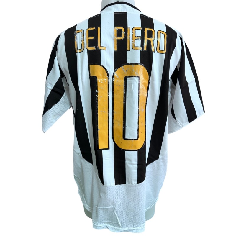 Del Piero's Match Shirt, Barcelona vs Juventus 2003