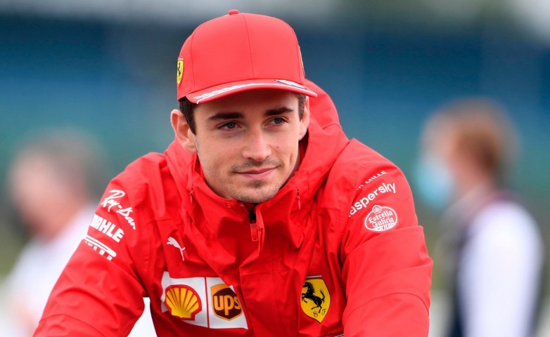 Leclerc Ferrari Signed Jacket, 2021