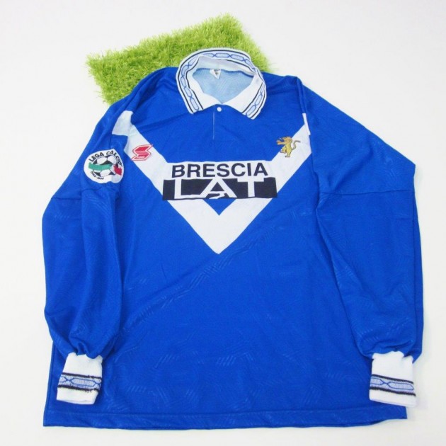 Binz Brescia match issued/worn shirt, Serie A 1996/1997