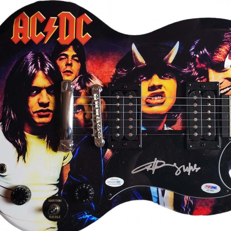 AC/DC Angus Young Signed Epiphone Guitar