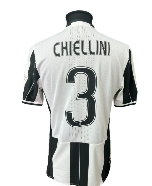Maglia Chiellini preparata Juventus vs Lazio - Finale Tim Cup 2017