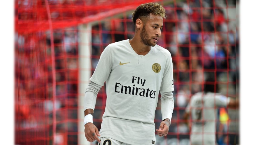 Neymar's PSG Match Shirt, 2018/19 - CharityStars