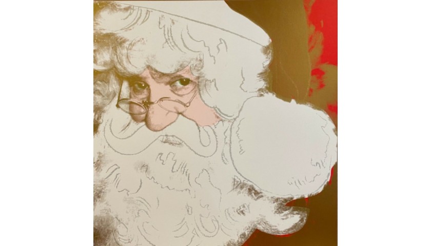 Andy Warhol, Santa Claus from Myths Portfolio - Ronald Feldman Editions