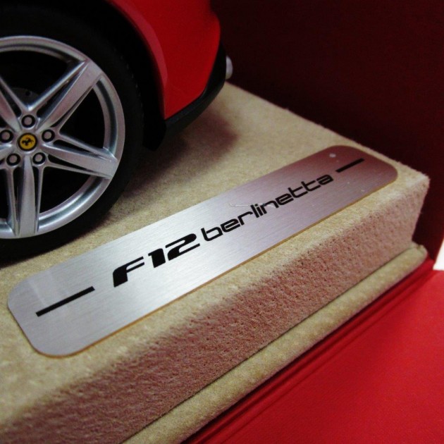 Ferrari F12 Berlinetta model signed by Piero Ferrari