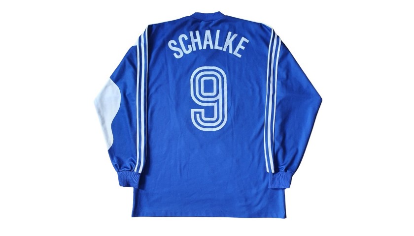 Schalke Match Worn Shirt - 1991/92