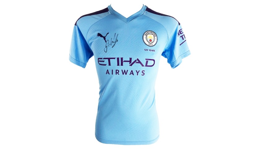 Gabriel Jesus Manchester City Shirt -  Signed