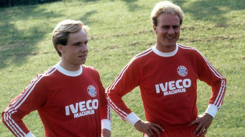 Rummenigge's Bayern Munich Match Shirt, 1983/84