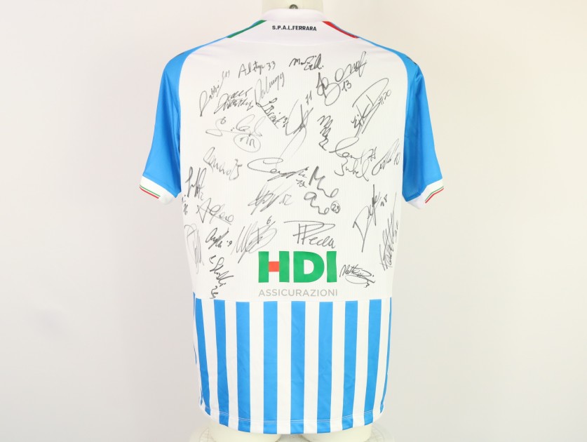 SPAL Match Shirt, 2023/24 - Signed by the players