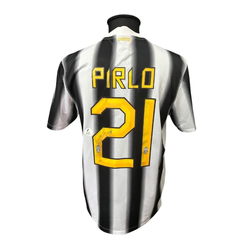 Pirlo's Juventus Signed Match-Issued Shirt, 2011/12