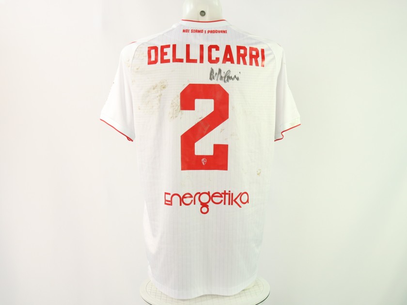 Delli Carri's Signed Unwashed Shirt, Lecco vs Padova 2024