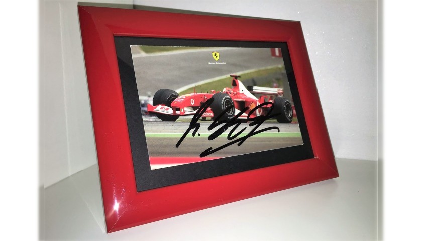 Michael Schumacher Signed Photograph